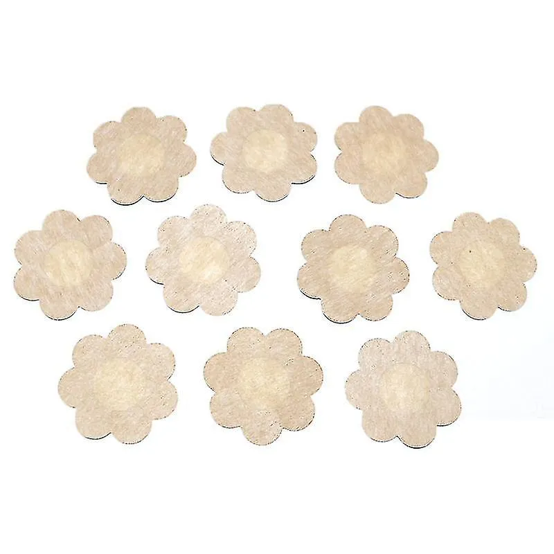 40 pares de cubiertas de pezón Pastas de pezón desechables Pétalos de mama Pegatinas de pezón autoadhesivas