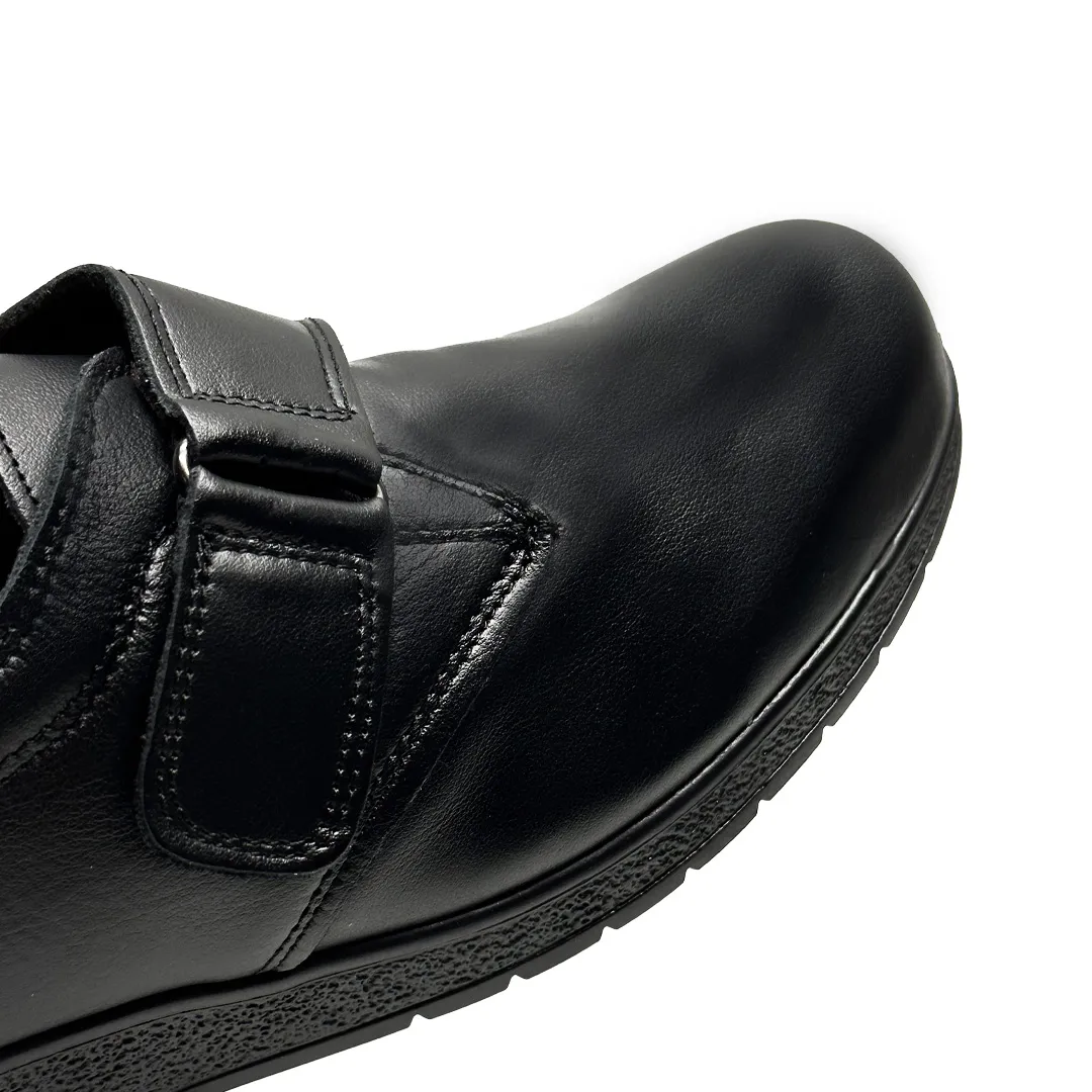7540 Zapato Velcro Negro