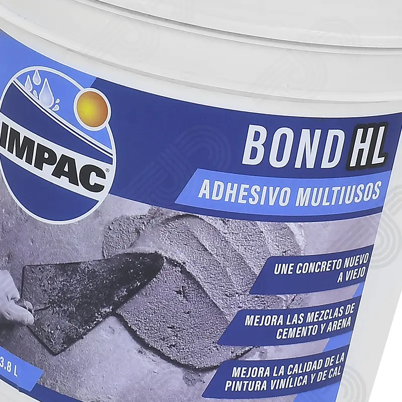Adhesivo Multiusos IMPAC BOND HL PARA CONCRETO 3.8 L