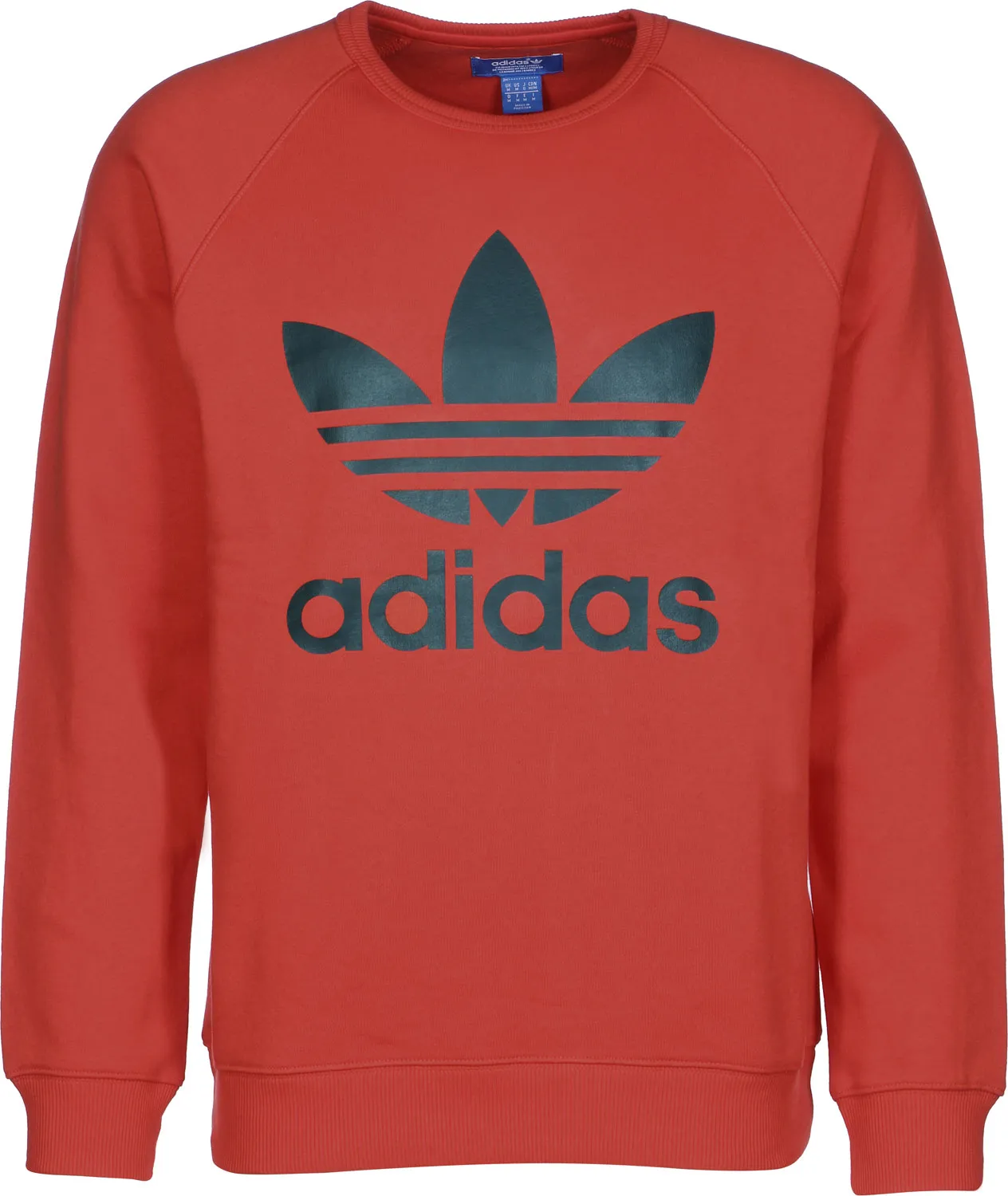 Adidas Originals Trefoil Crew Sweatshirt (rojo/negro)
