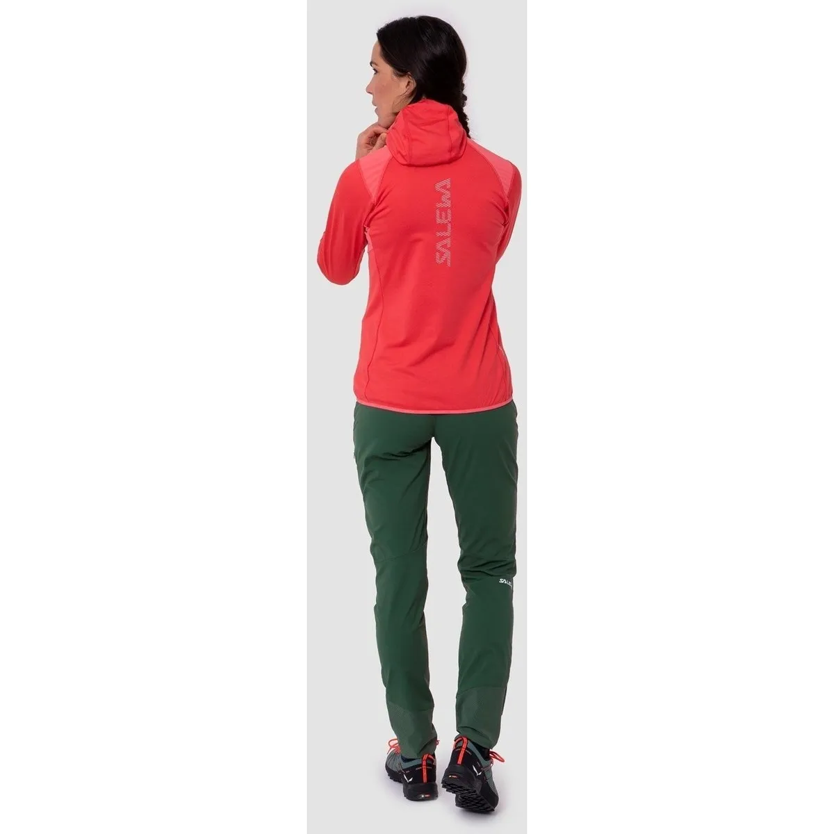 AGNER HYBRID PL/DST W FZ HOODY 273726205