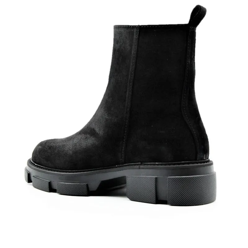 ALPE 4124 1105 Negro. Botín liso mujer