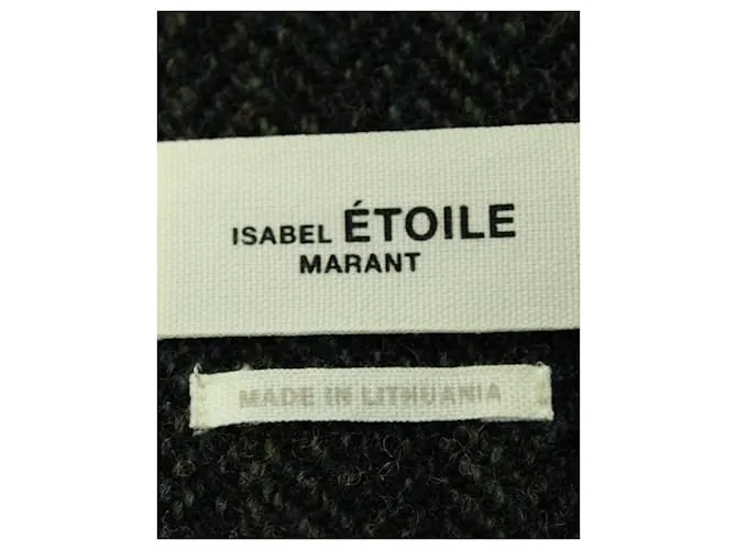 Americana Isabel Marant Étoile Charly en gris oscuro 