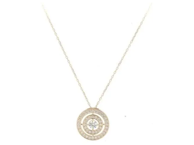 & Other Stories Collar de diamante Lazare K18YG 0.70ct en excelente estado Dorado 