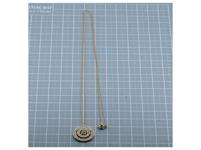 & Other Stories Collar de diamante Lazare K18YG 0.70ct en excelente estado Dorado 