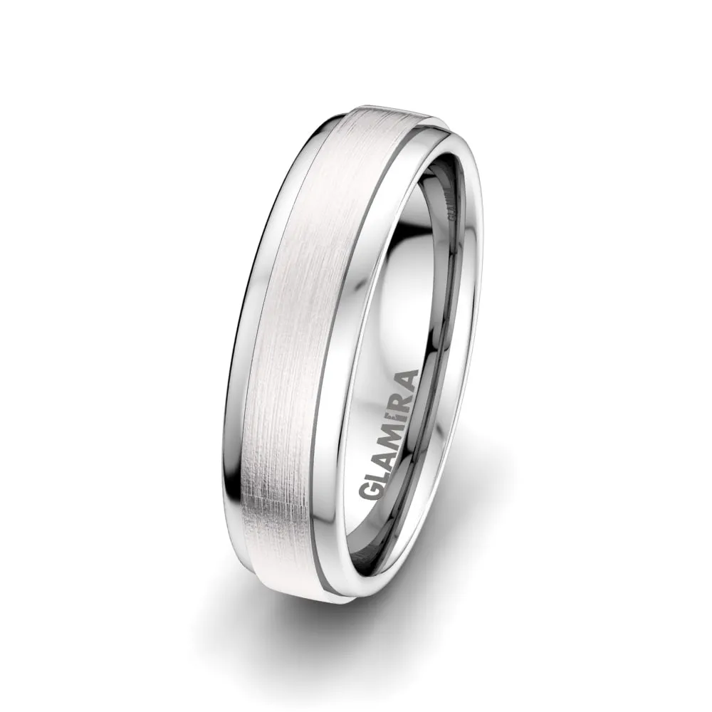 Anillo Boda Hombre Precious Heart 6 mm