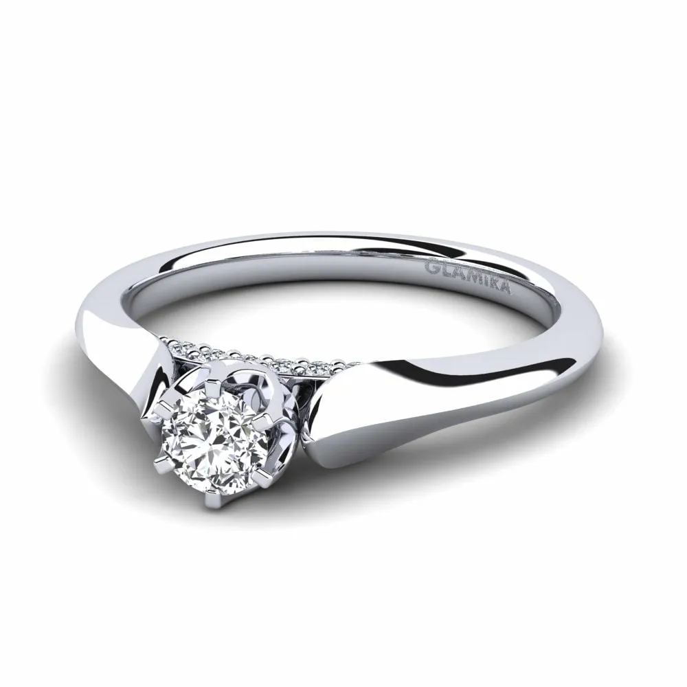 Anillo de compromiso Suela 0.25 crt