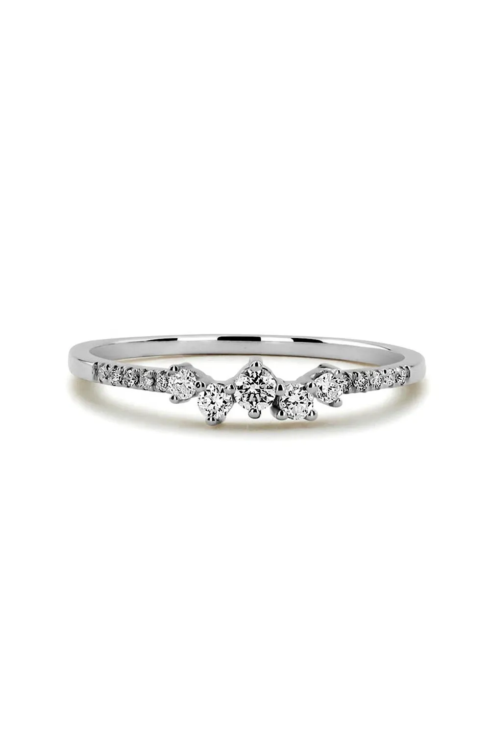 Anillo de eternidad de plata