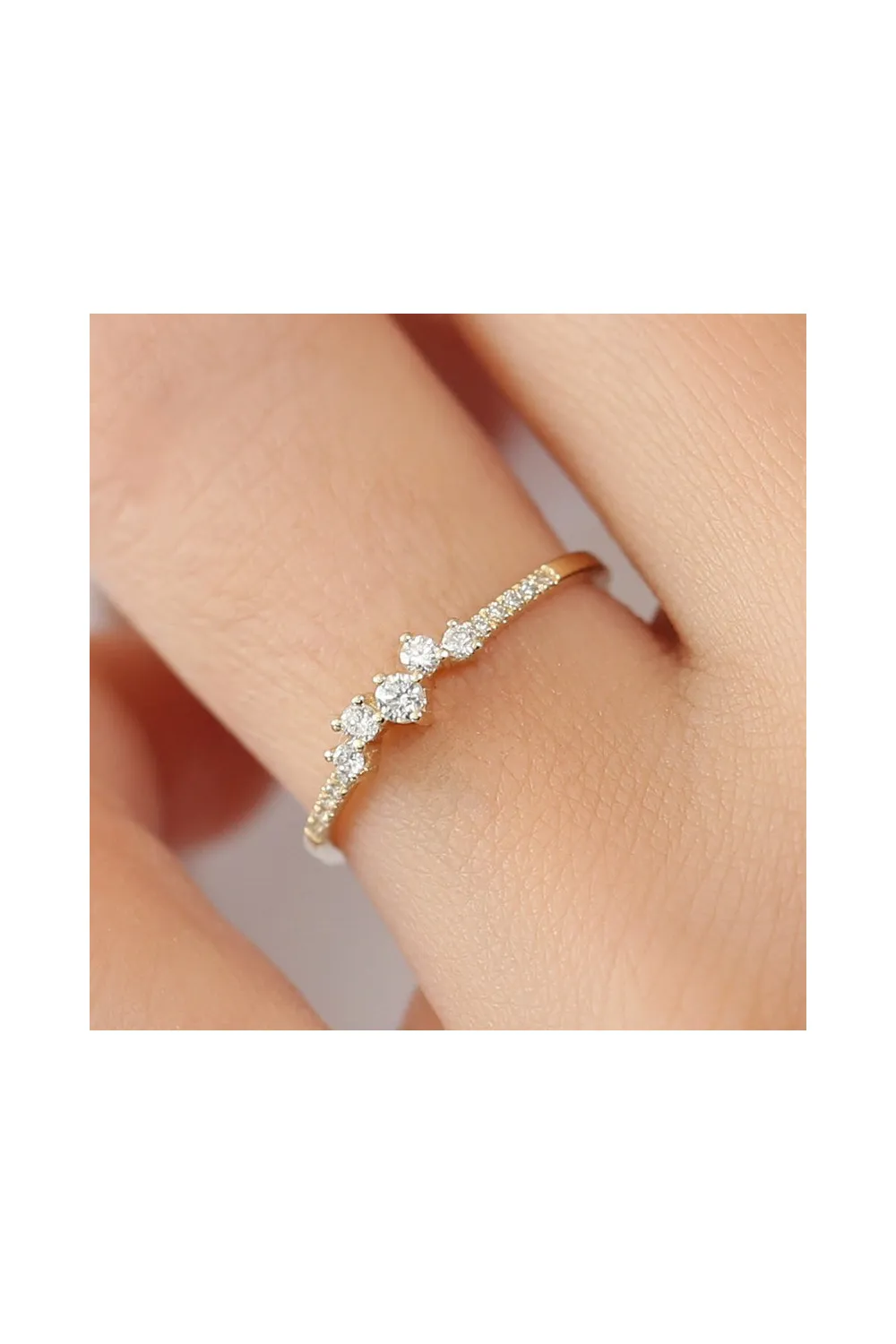Anillo de eternidad de plata