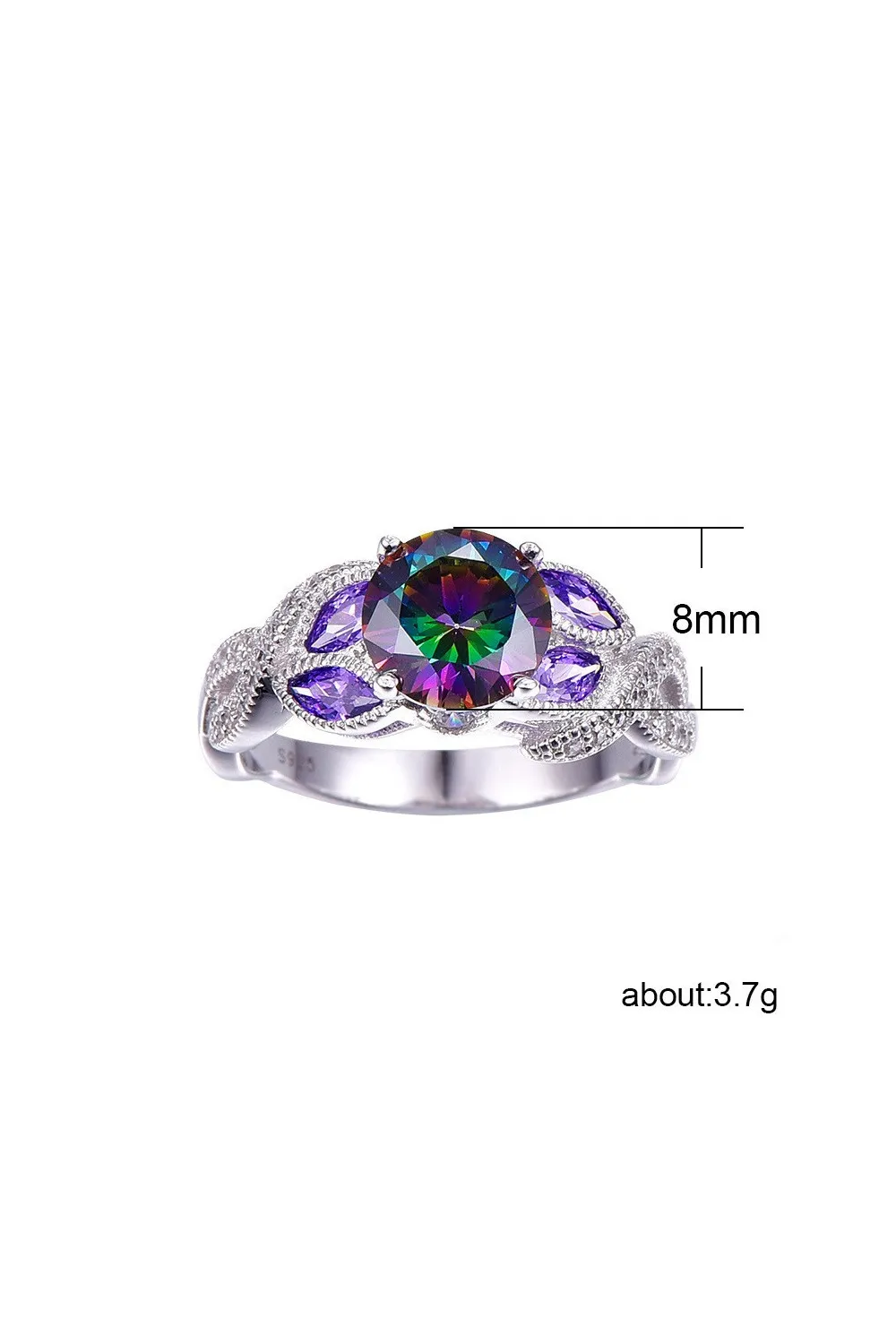 Anillo de gota de agua