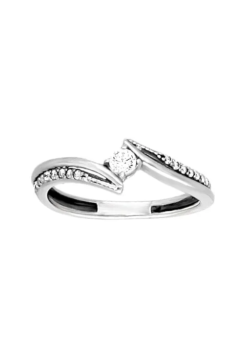 ANILLO ORO BLANCO CON CIRCONITAS BRAZO CRUZADO PARA MUJER 243_17701364