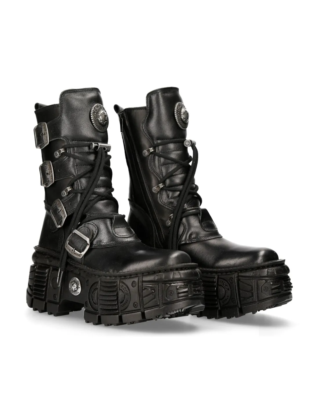 ANKLE BOOT BLACK TANK  MWALL028C2