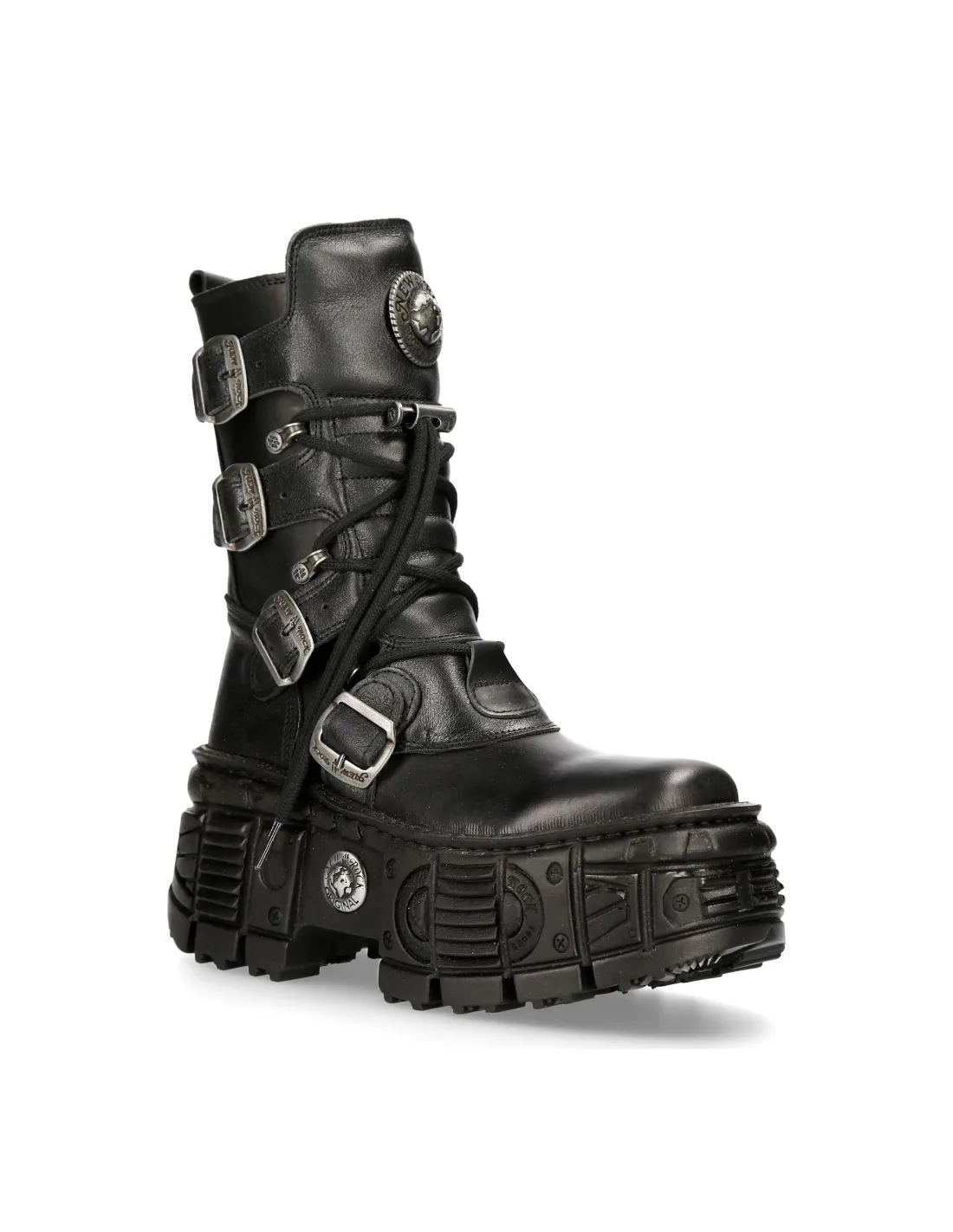ANKLE BOOT BLACK TANK  MWALL028C2