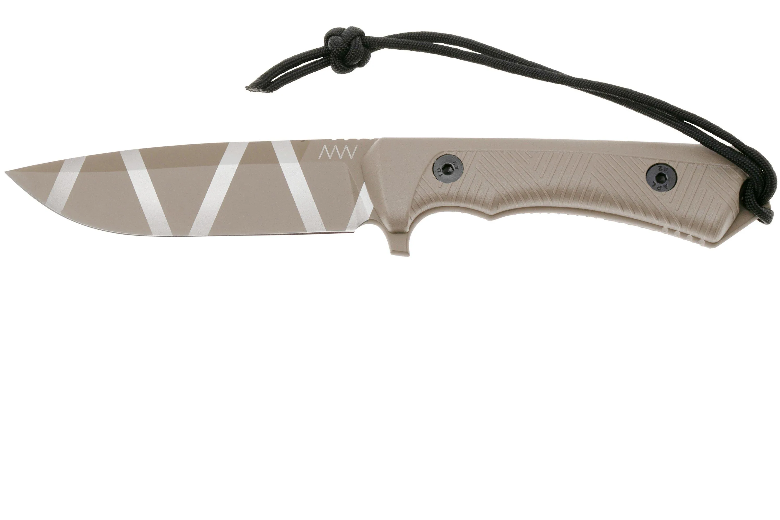 ANV P250 P250006 CERAKOTE COYOTE CAMO SLEIPNER, COYOTE GRNPU, CUCHILLO DE SUPERVIVENCIA