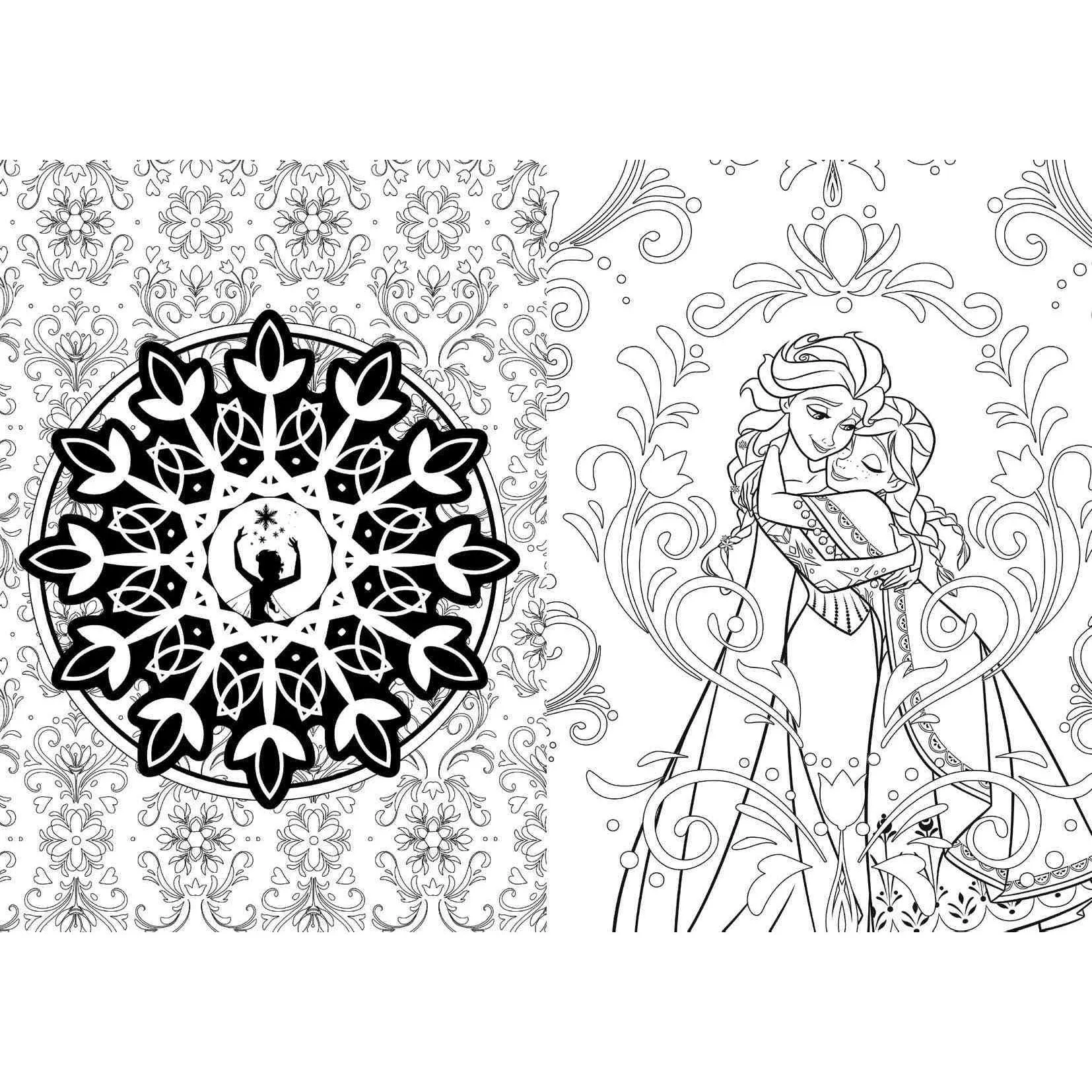 ART OF COLORING FROZEN