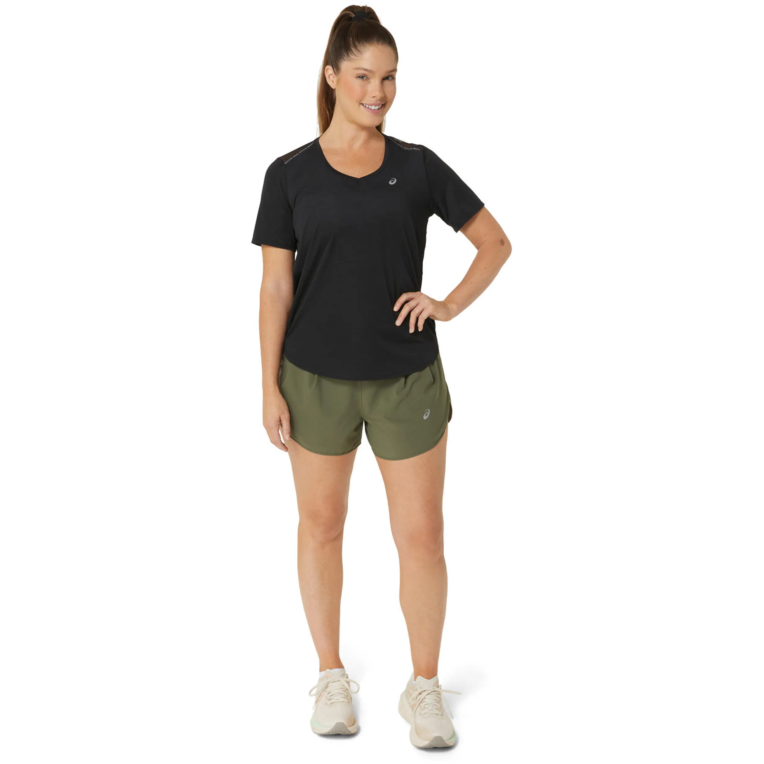 ASICS ROAD VNECK CAMISETA DE RUNNING MUJERES