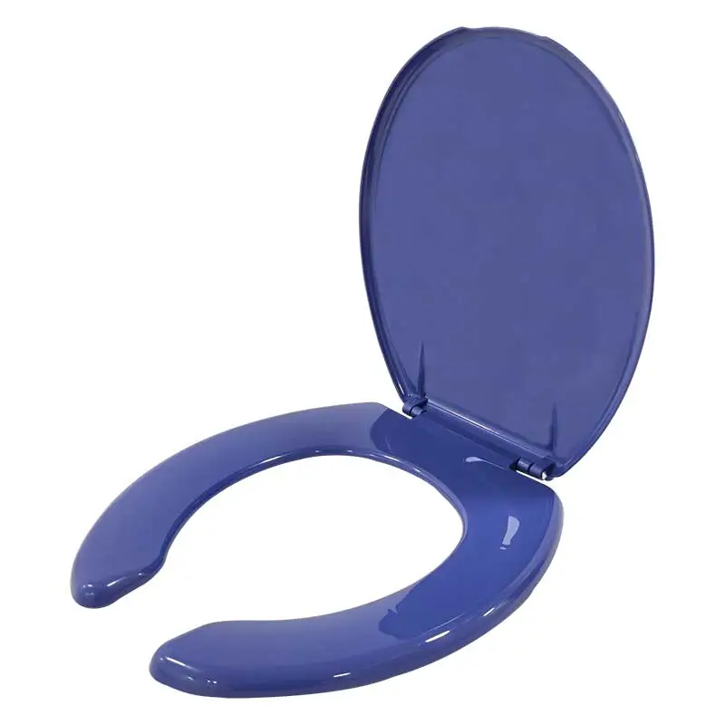 Asiento con Tapa Redondo Azul Colonial p/WC Exel Eclipse 91