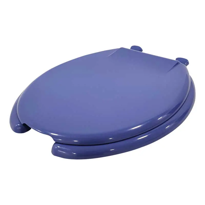 Asiento con Tapa Redondo Azul Colonial p/WC Exel Eclipse 91