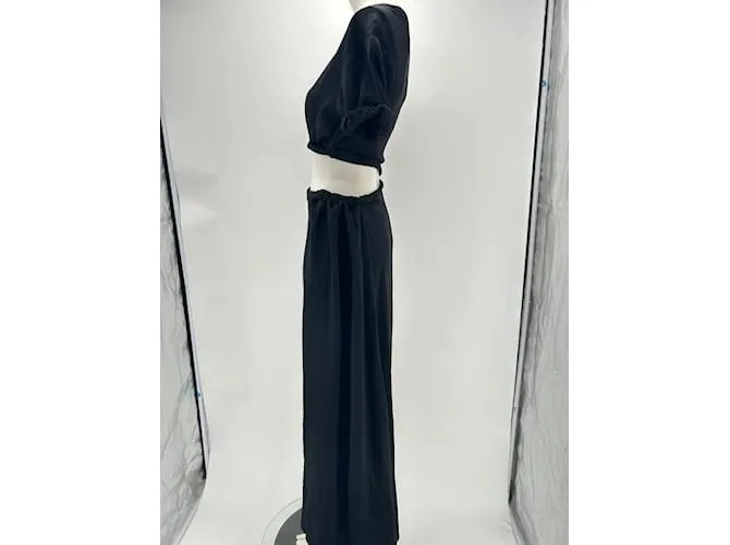 Autre Marque CHRISTOPHER ESBER Vestidos T.Reino Unido 8 Viscosa Negro 
