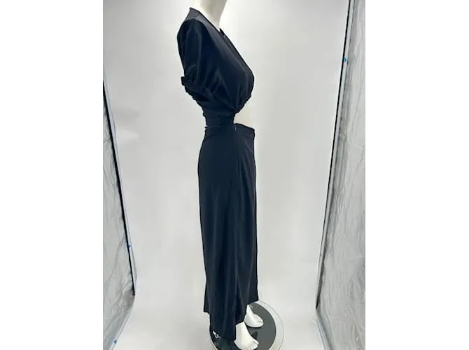 Autre Marque CHRISTOPHER ESBER Vestidos T.Reino Unido 8 Viscosa Negro 