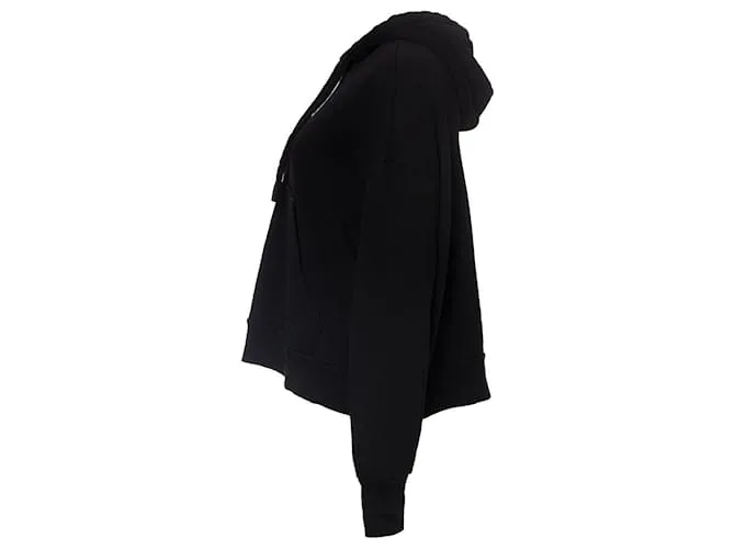 Autre Marque LNA, sudadera con capucha con hombro abierto Negro 