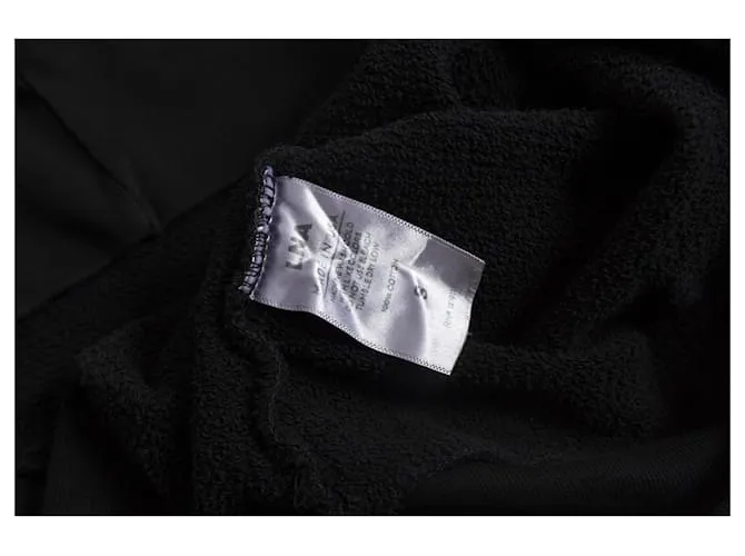 Autre Marque LNA, sudadera con capucha con hombro abierto Negro 