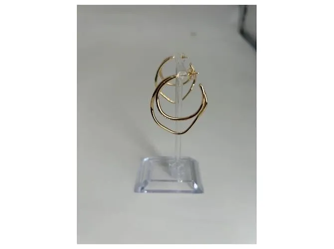 Autre Marque NO FIRMADO / ARETES T. Metal Dorado 