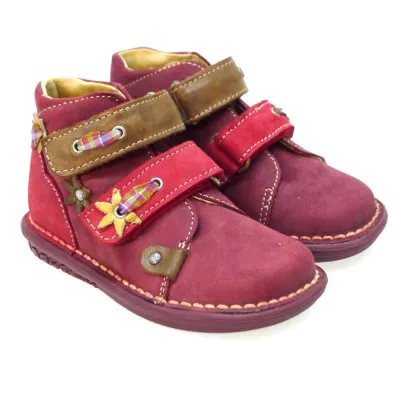 BABYBOTTEBota velcro niña Babybotte Karo Rojo