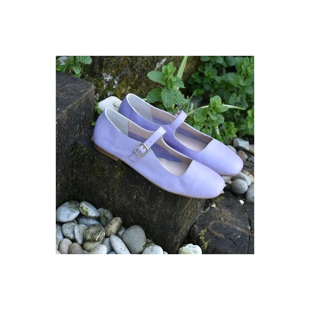 Bailarina de piel BABY 21539 top3shoes