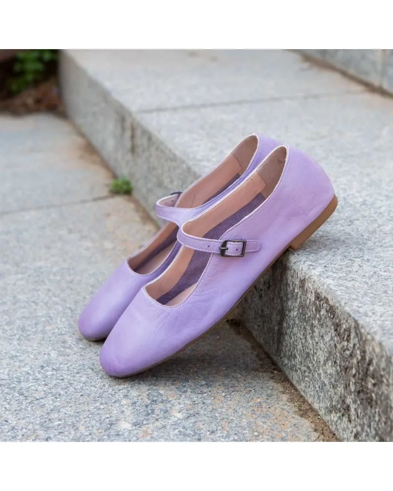 Bailarina de piel BABY 21539 top3shoes