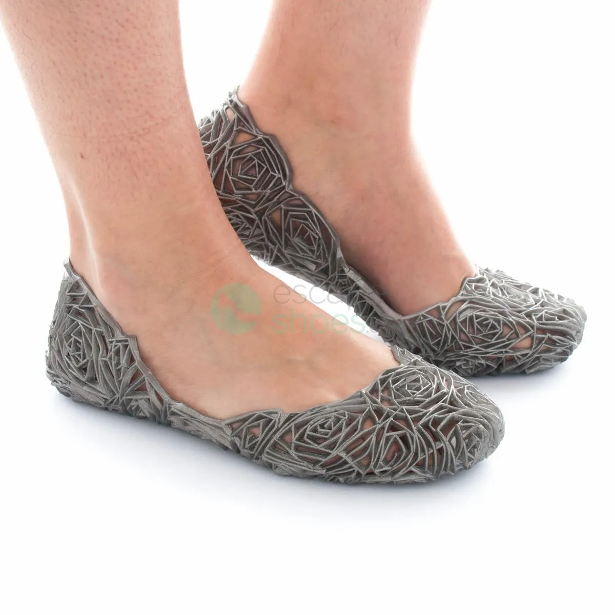 Bailarinas MELISSA Campana Fitas II Gris MW.16.002