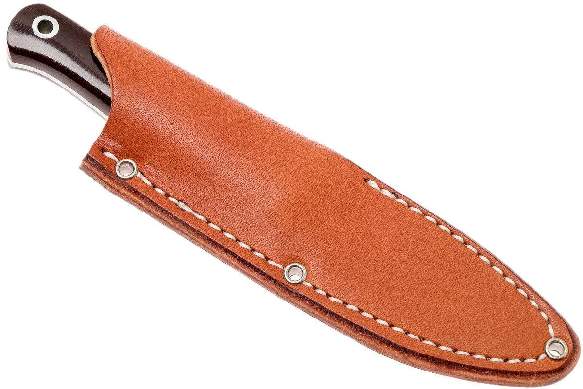 BARK RIVER ULTRALITE BUSHCRAFTER CPM 3V, BURGUNDY CANVAS MICARTA