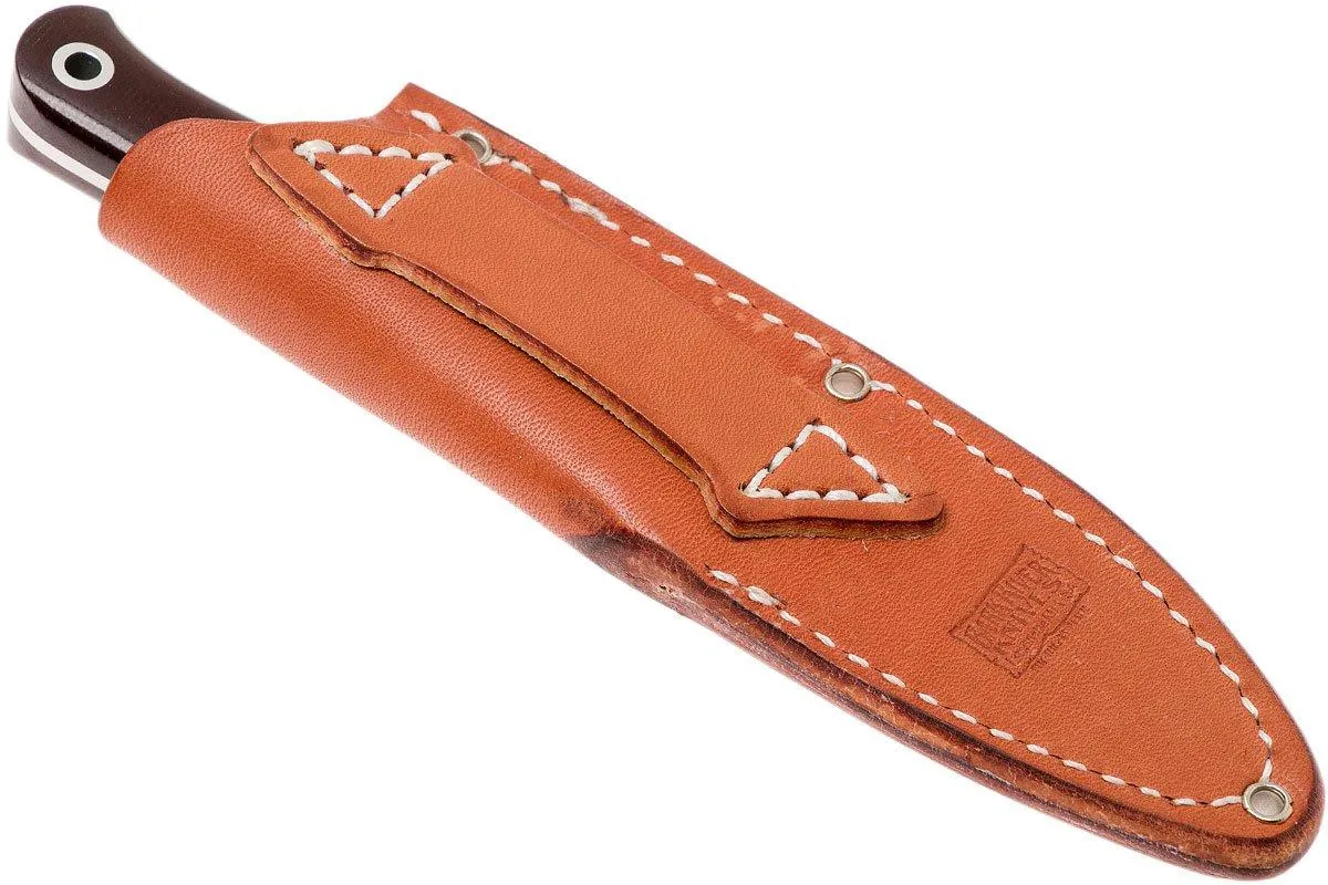 BARK RIVER ULTRALITE BUSHCRAFTER CPM 3V, BURGUNDY CANVAS MICARTA