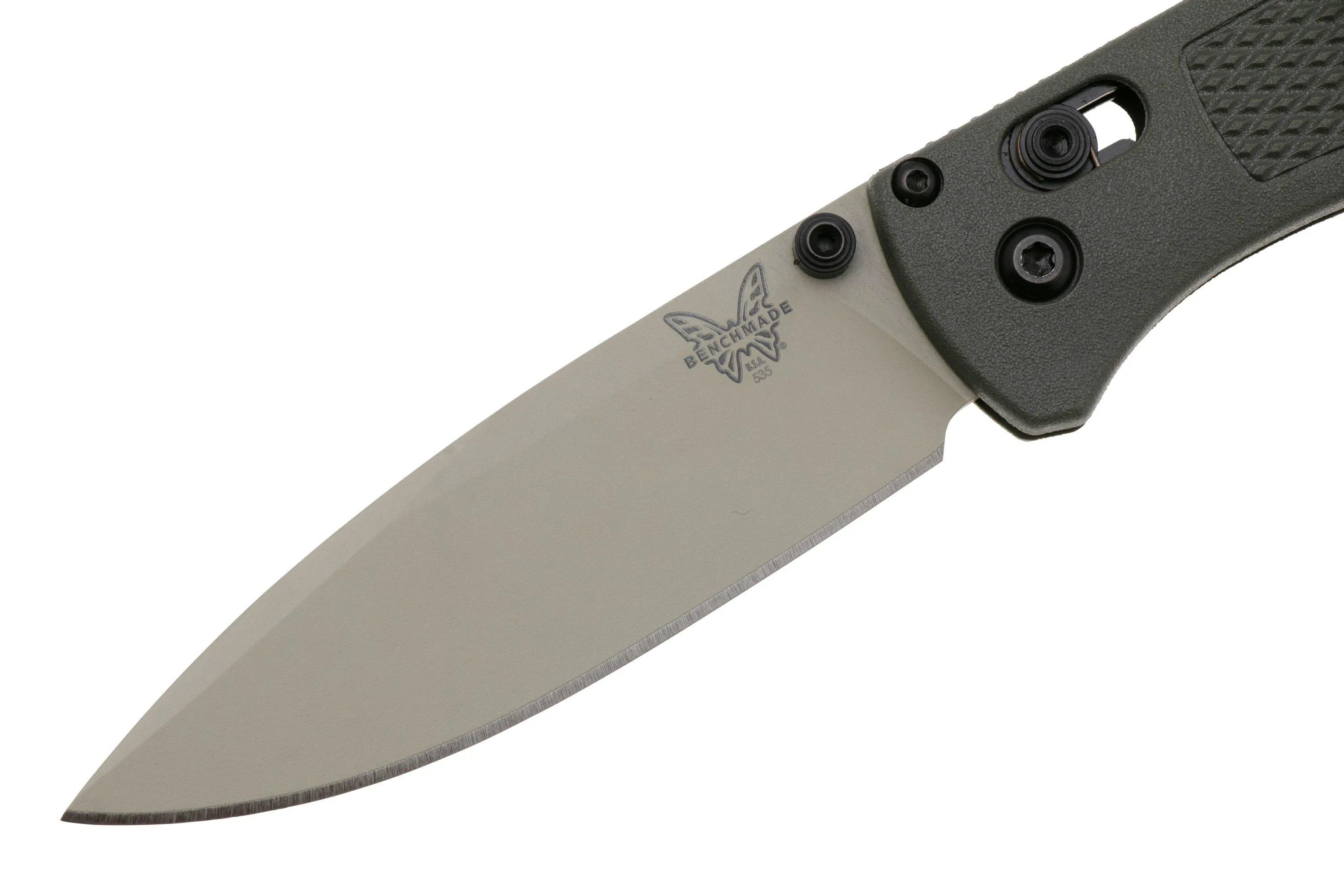 BENCHMADE BUGOUT 535TN11 CERAKOTE S30V, DARK OLIVE GRIVORY, NAVAJA
