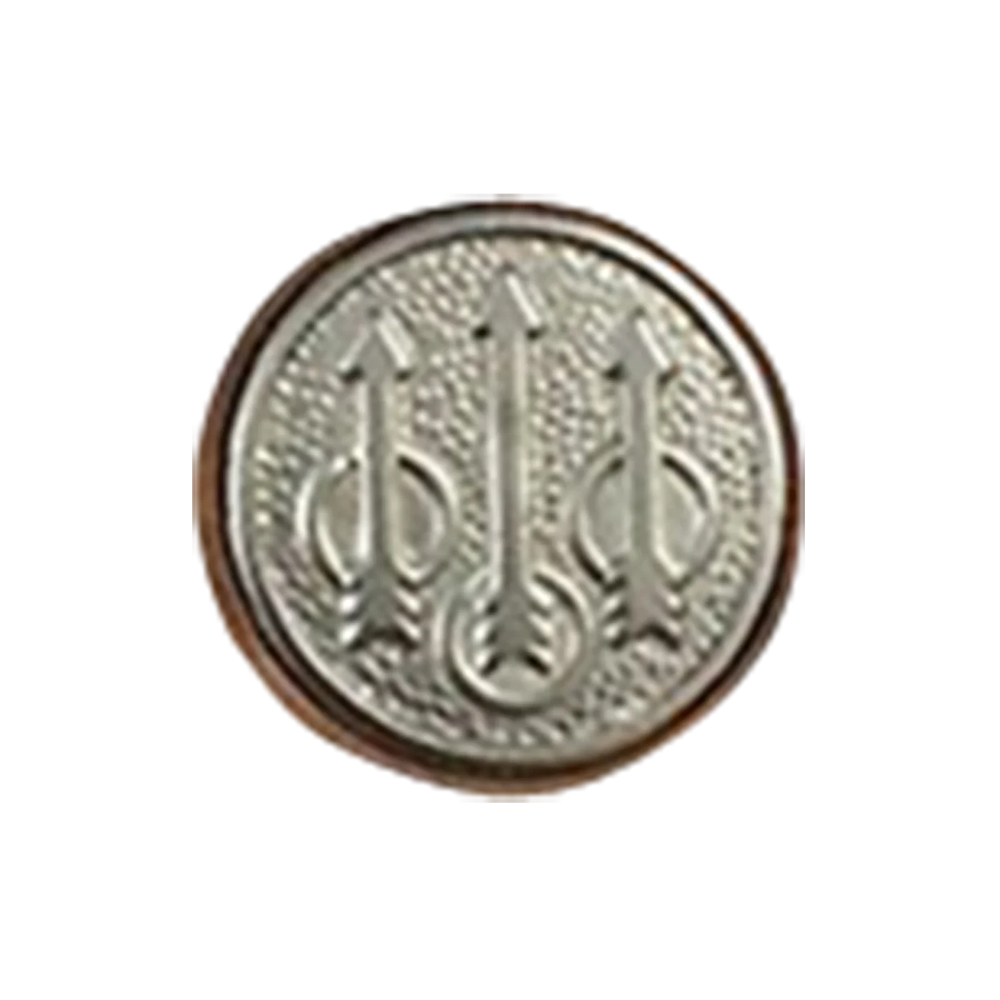 Beretta Trident Logo Nickel Plate