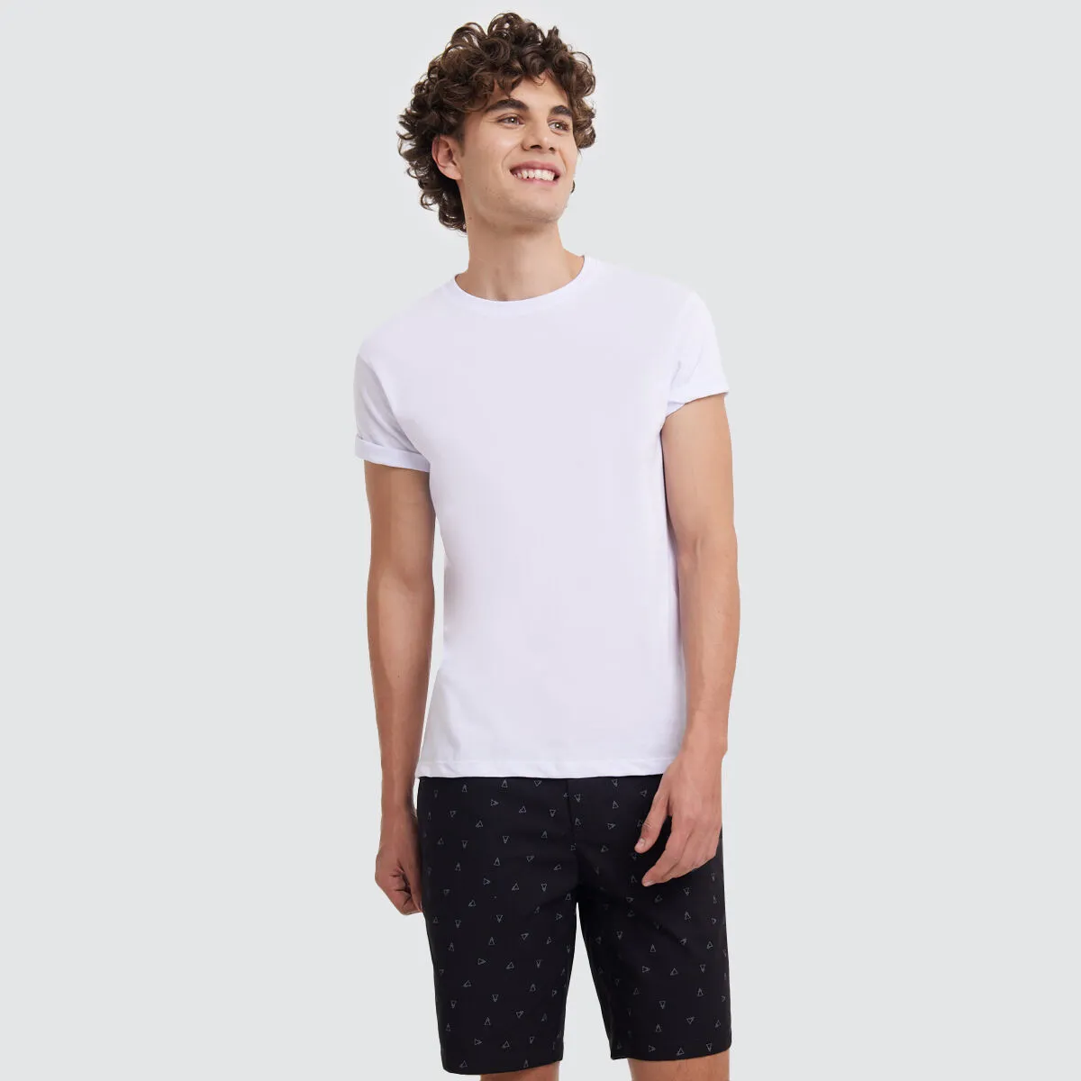 Bermuda Para Hombre Con estampado