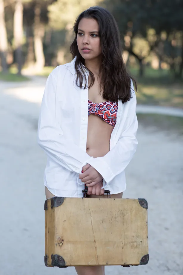 Bikini bandeau Étnico