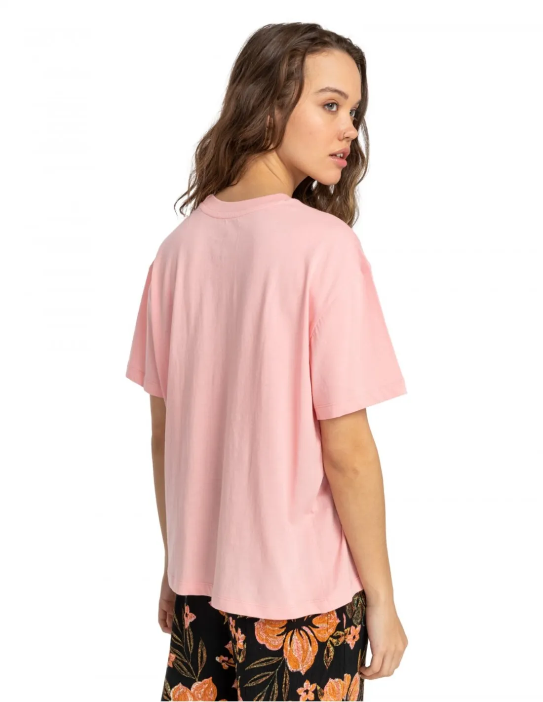 BILLABONG NEVER LOST  ROSA  CAMISETA