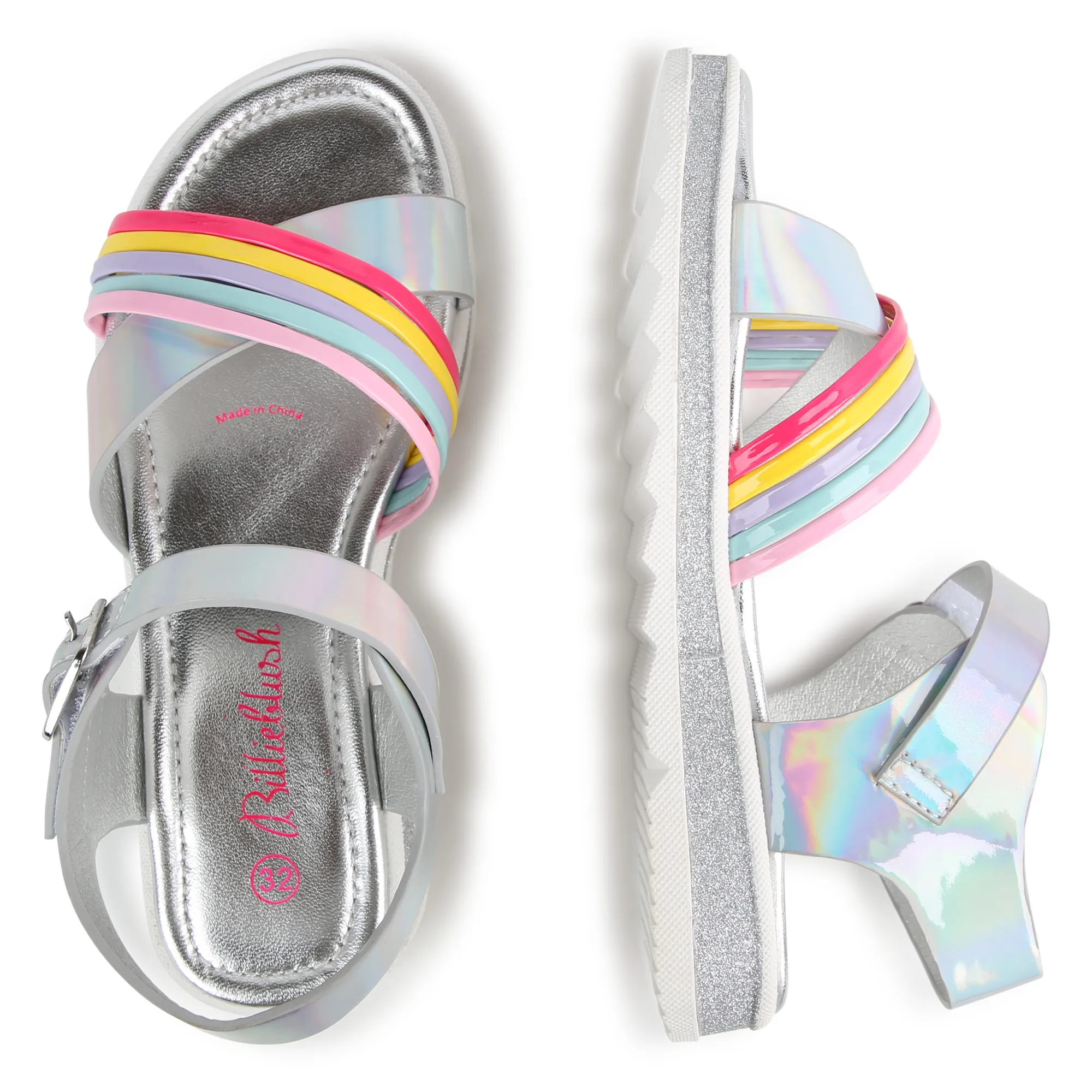 BILLIEBLUSH Sandalias de velcro