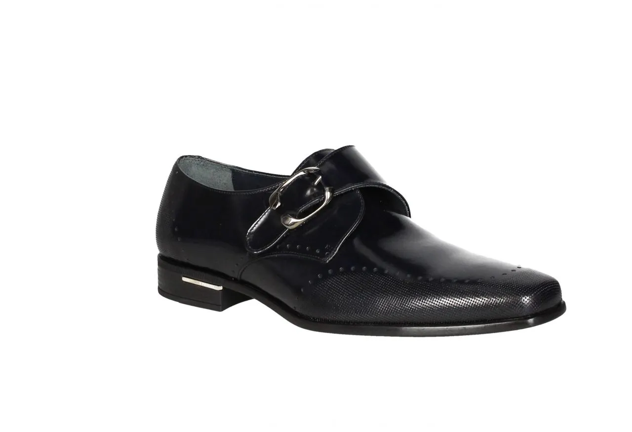 Bluchebilla/velcro Antic Azul Lados/pala y Talon Picaditos