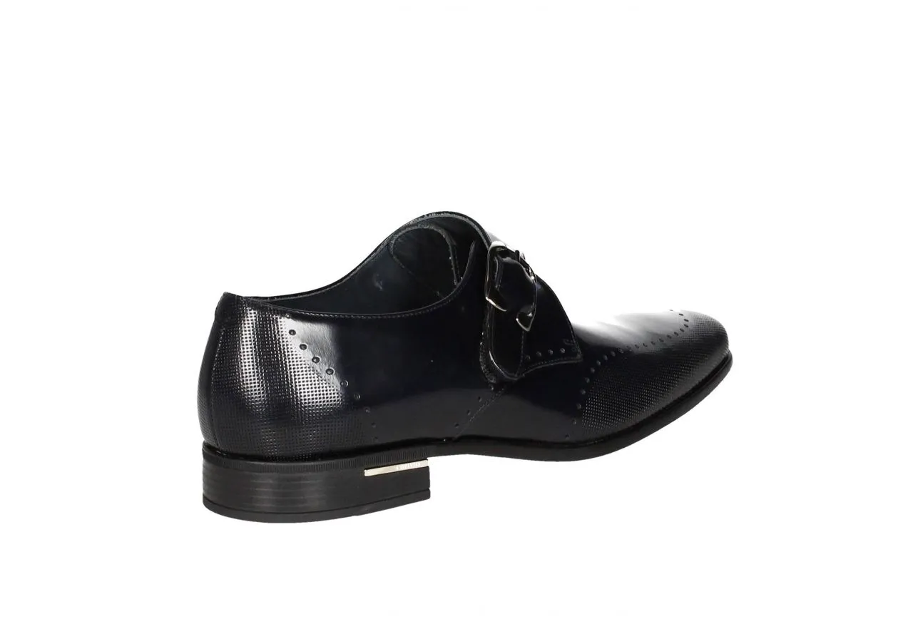Bluchebilla/velcro Antic Azul Lados/pala y Talon Picaditos
