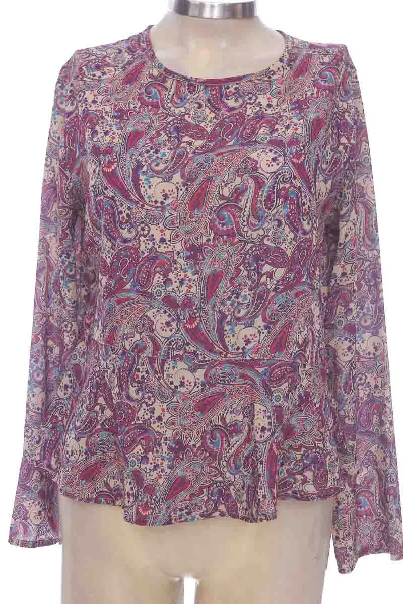 BLUSA COLOR ESTAMPADO  KOAJ