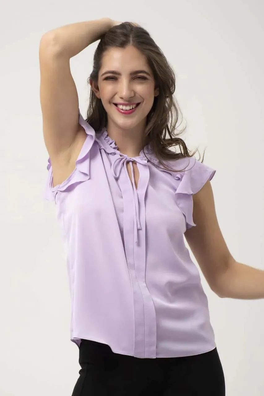 Blusa Cuello V Zucca 8445