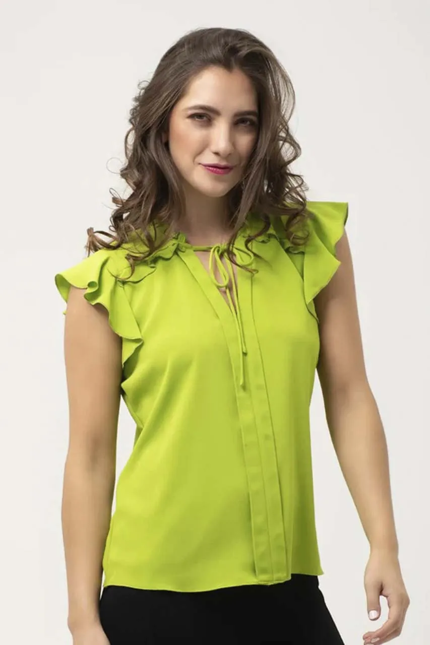 Blusa Cuello V Zucca 8445