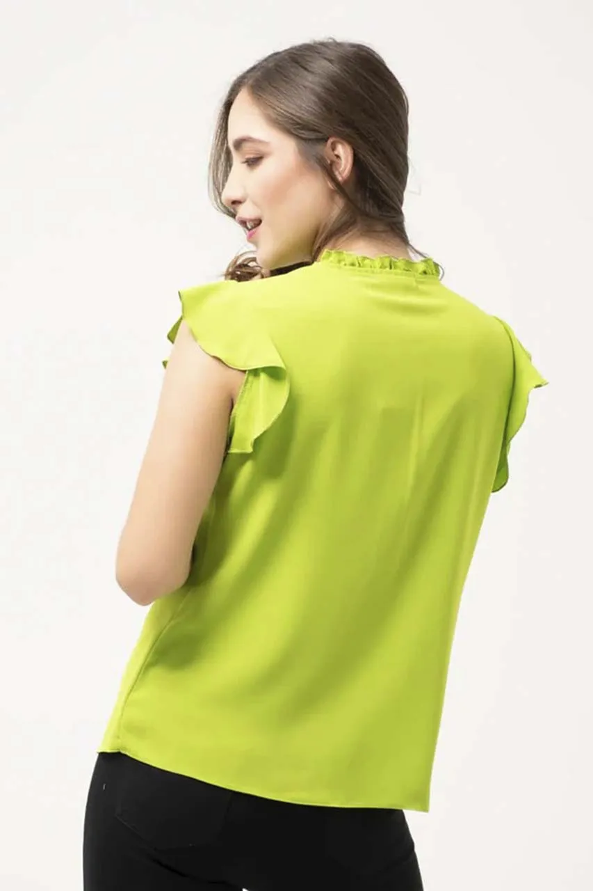 Blusa Cuello V Zucca 8445