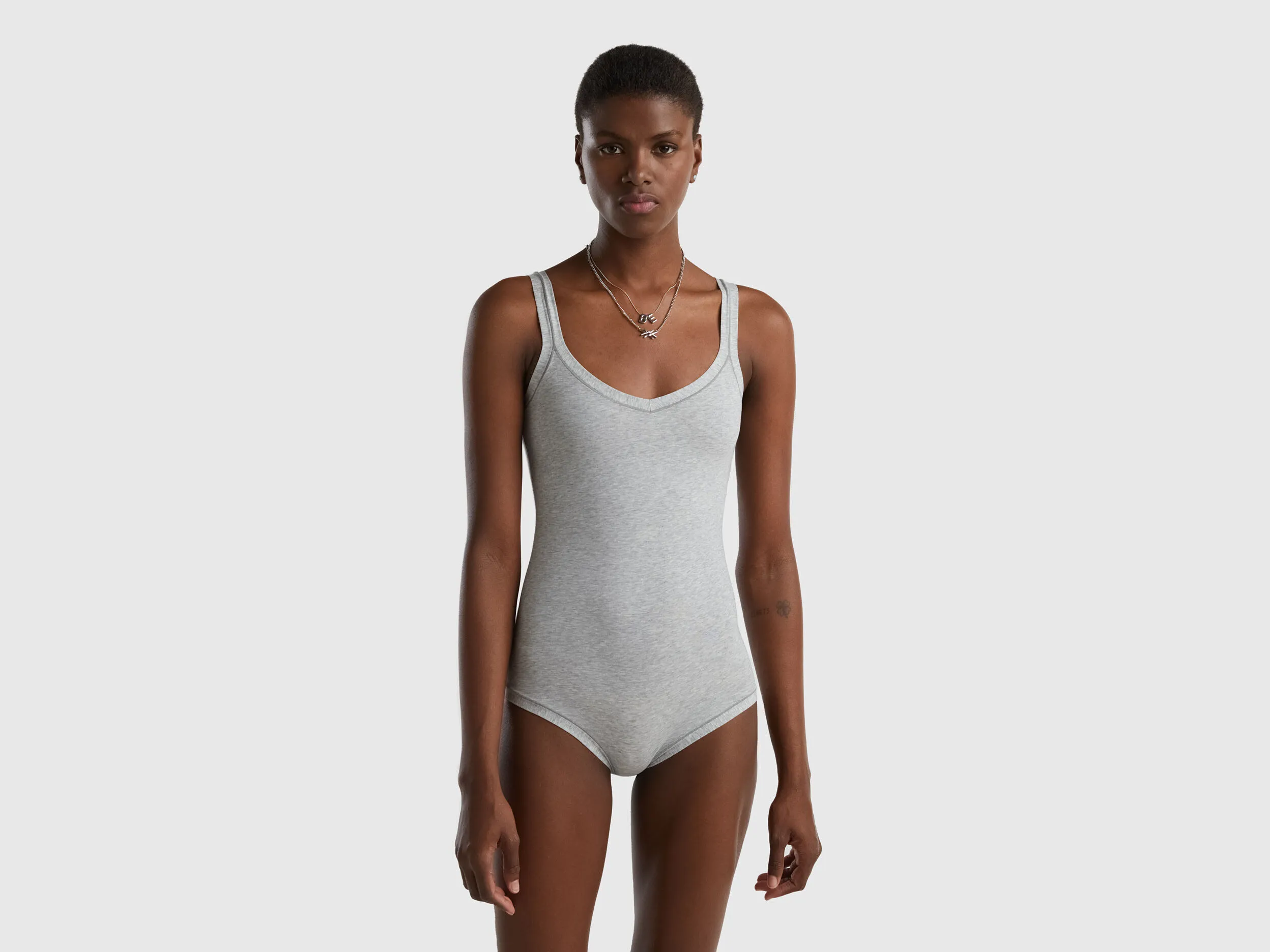 Body de algodón orgánico super stretch