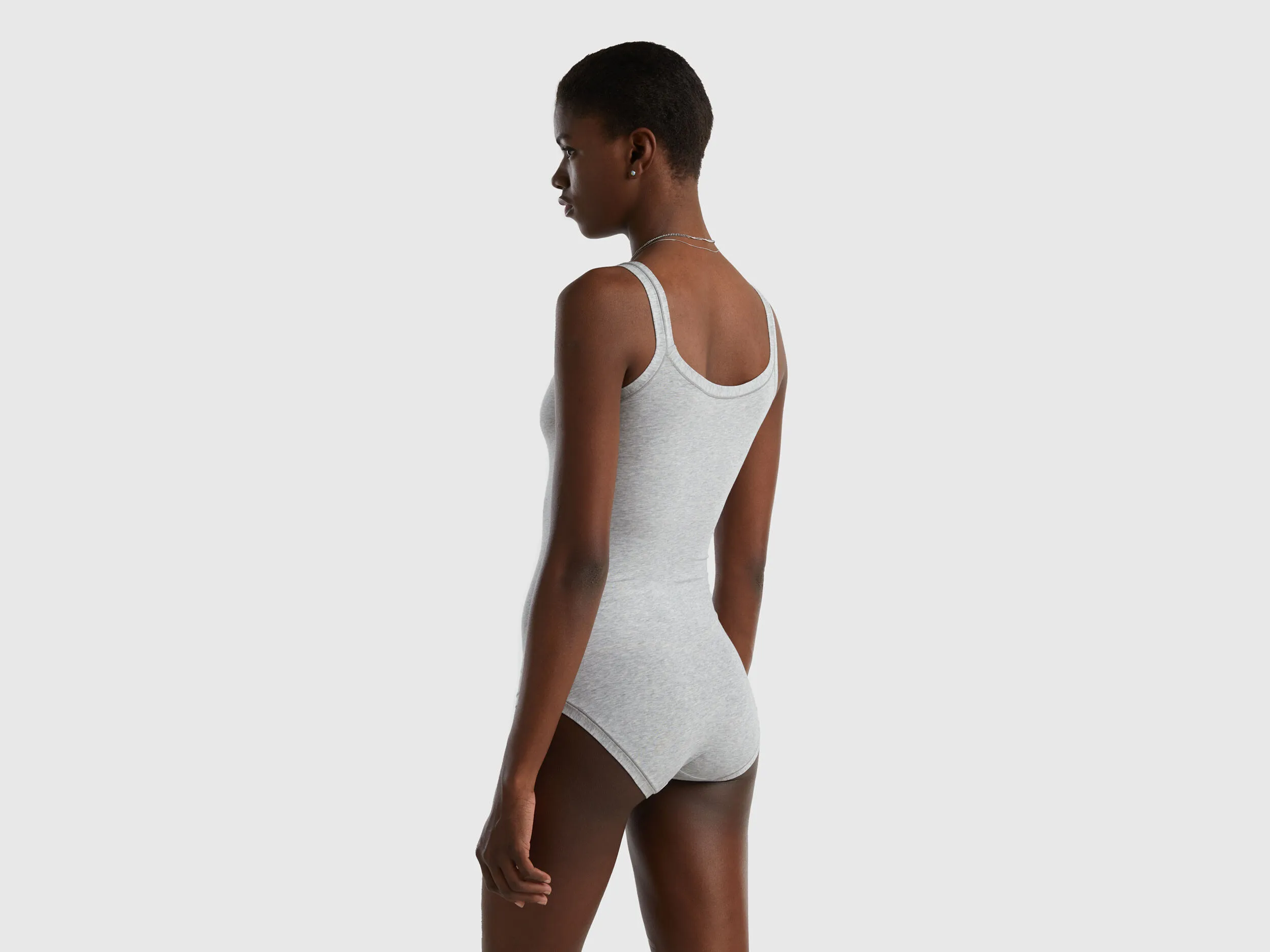 Body de algodón orgánico super stretch