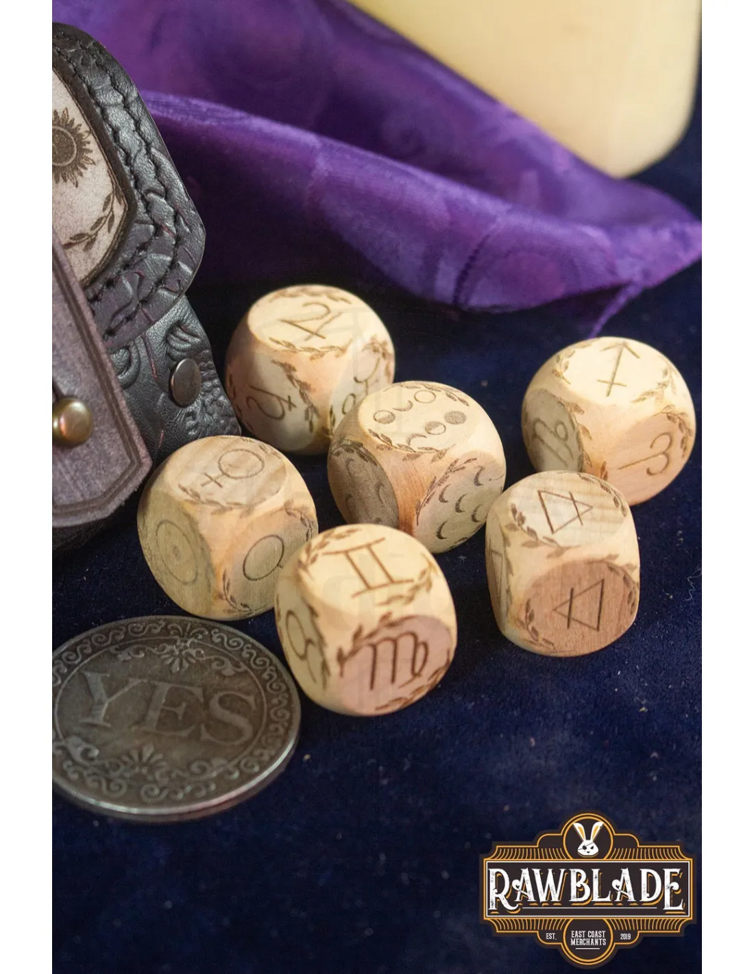 Bolsa de la Fortuna negra para LARP