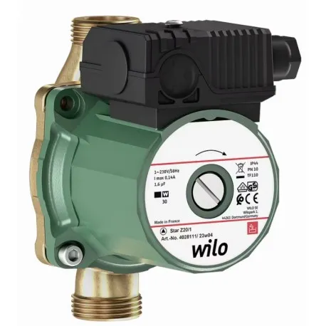 BOMBA CIRCULADORA PARA AGUA POTABLE STARZ 20/1  WILO