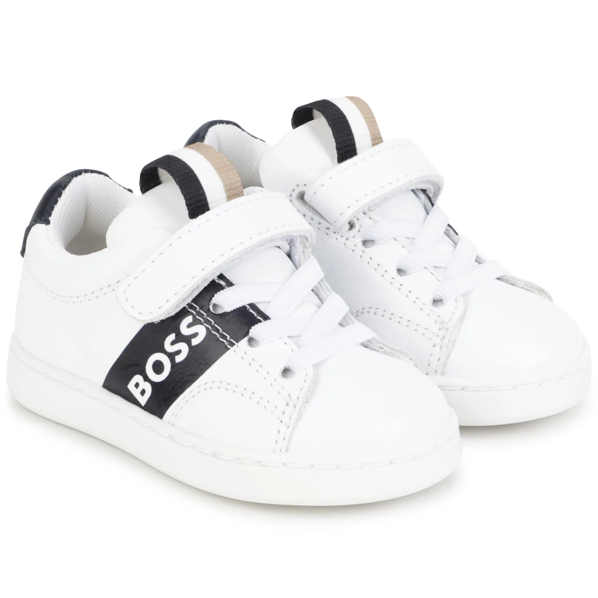 BOSS Deportivas de velcro y cordón